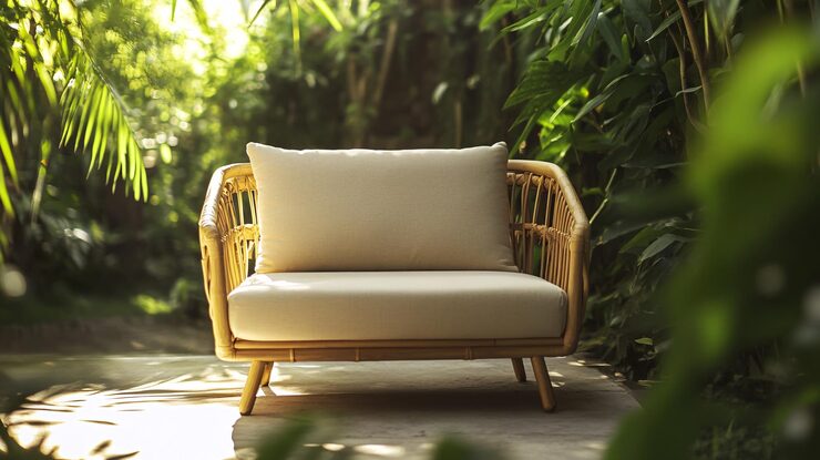 Asha OverseasBamboo Lounge Chair
